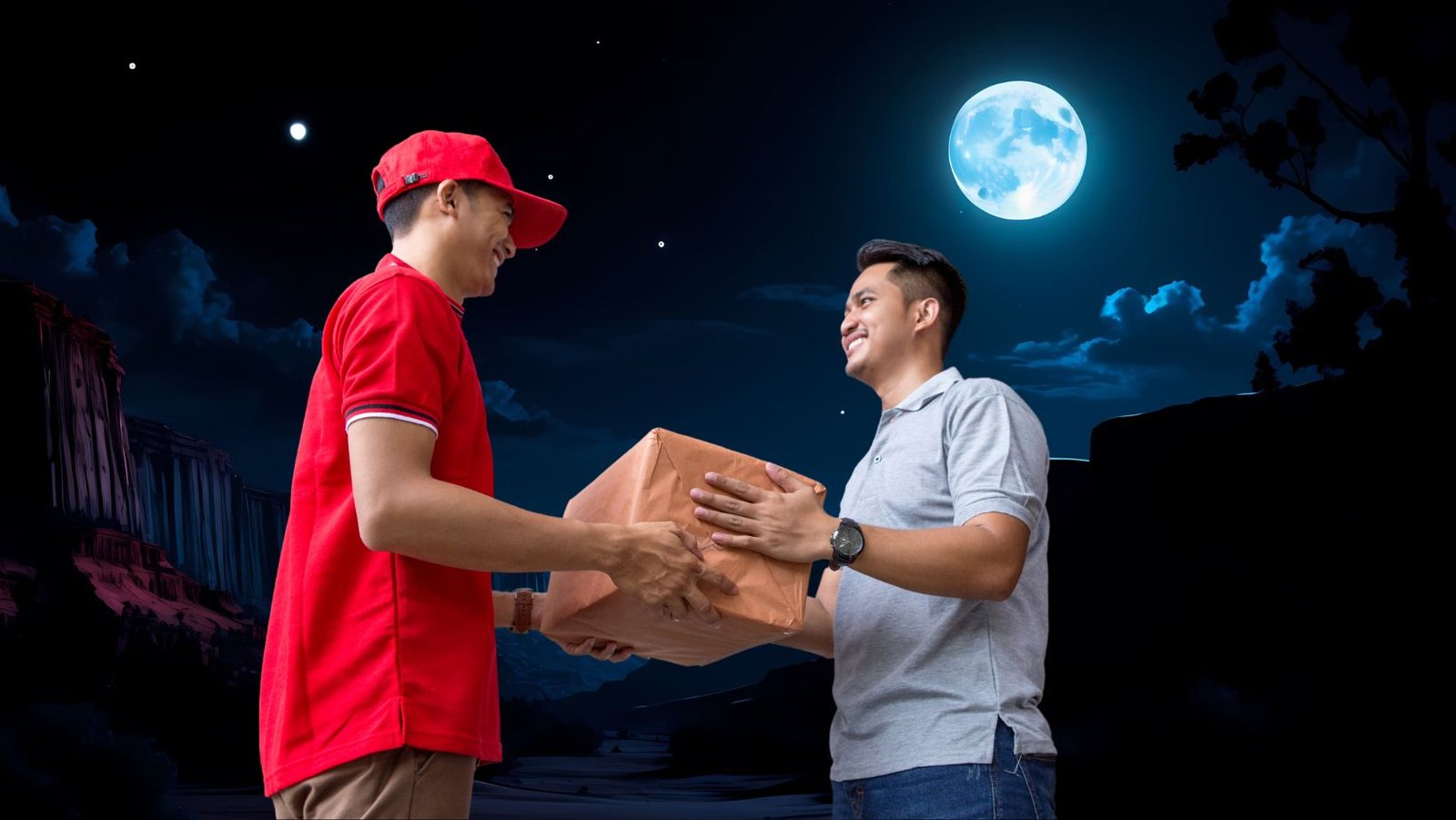 copy of red and white valentines day gift box special offer facebook cover