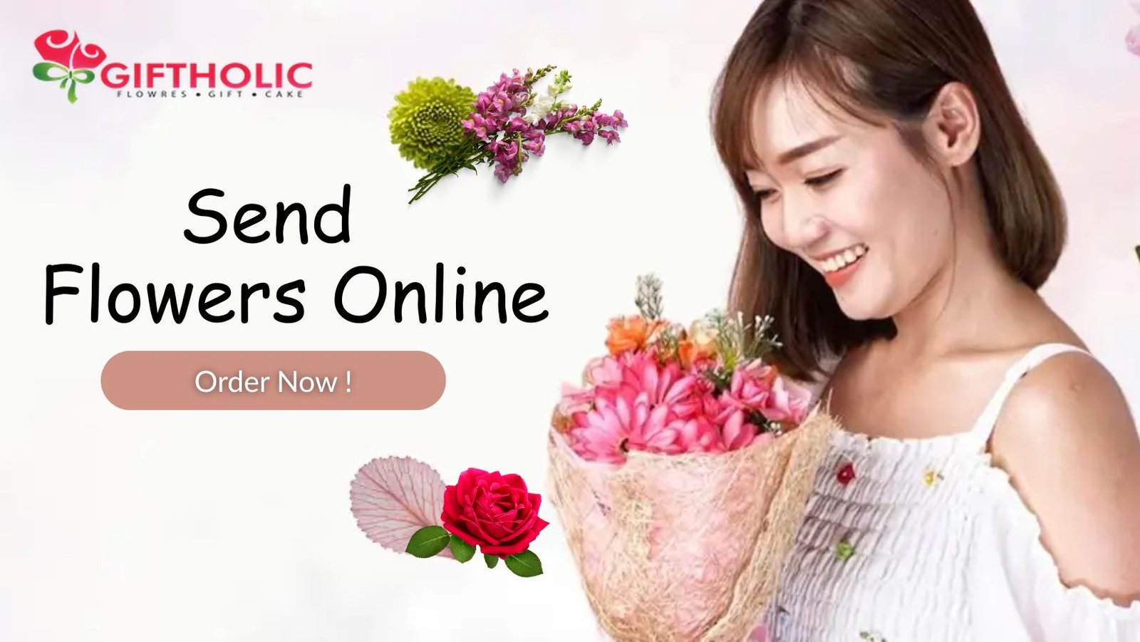 red and white valentines day gift box special offer facebook cover