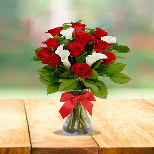 roses with shine glass roses with shine glass